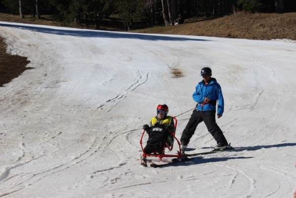 Escuela deportiva sant joan de deu barcelona esquí adaptado