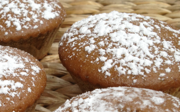 Muffins de calabaza. Foto: Rico rico y sin grasa