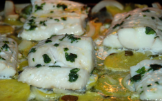 Bacalao al horno. Foto: Wikimedia